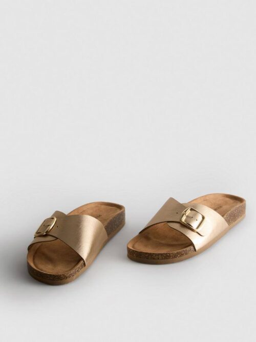 03722352-43d2-463b-bb85-4d6cb88f80c6-8.jpg Шльопанці-Сандалі жіночі Primark з пряжкою золоті