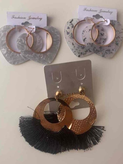 1c9ac8ca-0b6d-48d5-b045-baeb147805c1.jpg Сережки Fashion Jewelery акрилові/ метал/ з бахромою мікс