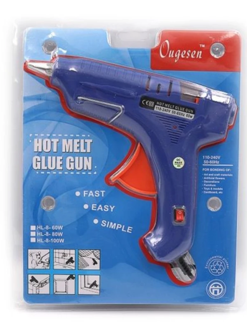Пістолет JO для термо клею "Hot melt" з євро вилкою 1,1 см 60W