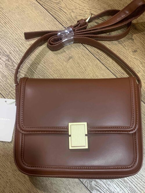 1ec75621-9e07-4735-9674-39c6cb7c3314.jpg Сумочка-міні Primark "Портфель" коричнева