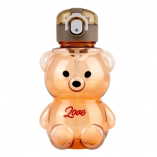 Пляшка для води "Bear Bottle" 700 мл мікс кольорів