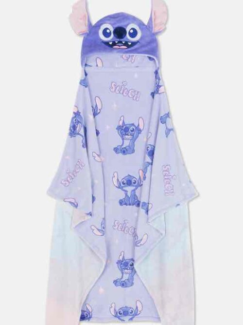 284aa99a-2386-4c40-960c-133f41244c87.jpg Плед з капюшоном "Стітч/Stitch" Primark (120*150) фіолетовий