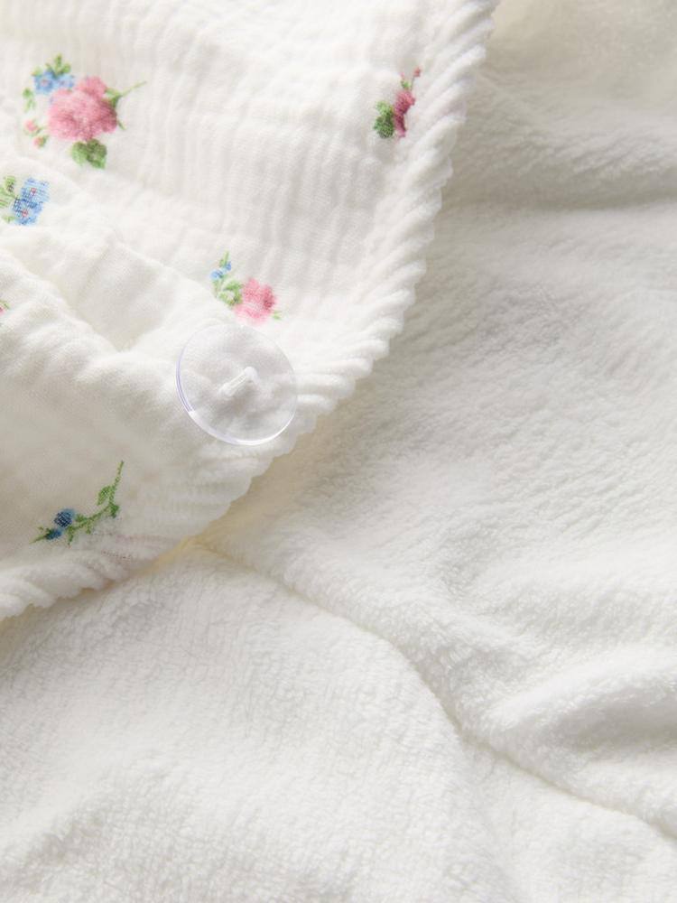 Тюрбан для сушки волосся Muslin Primark мусуліновий білий