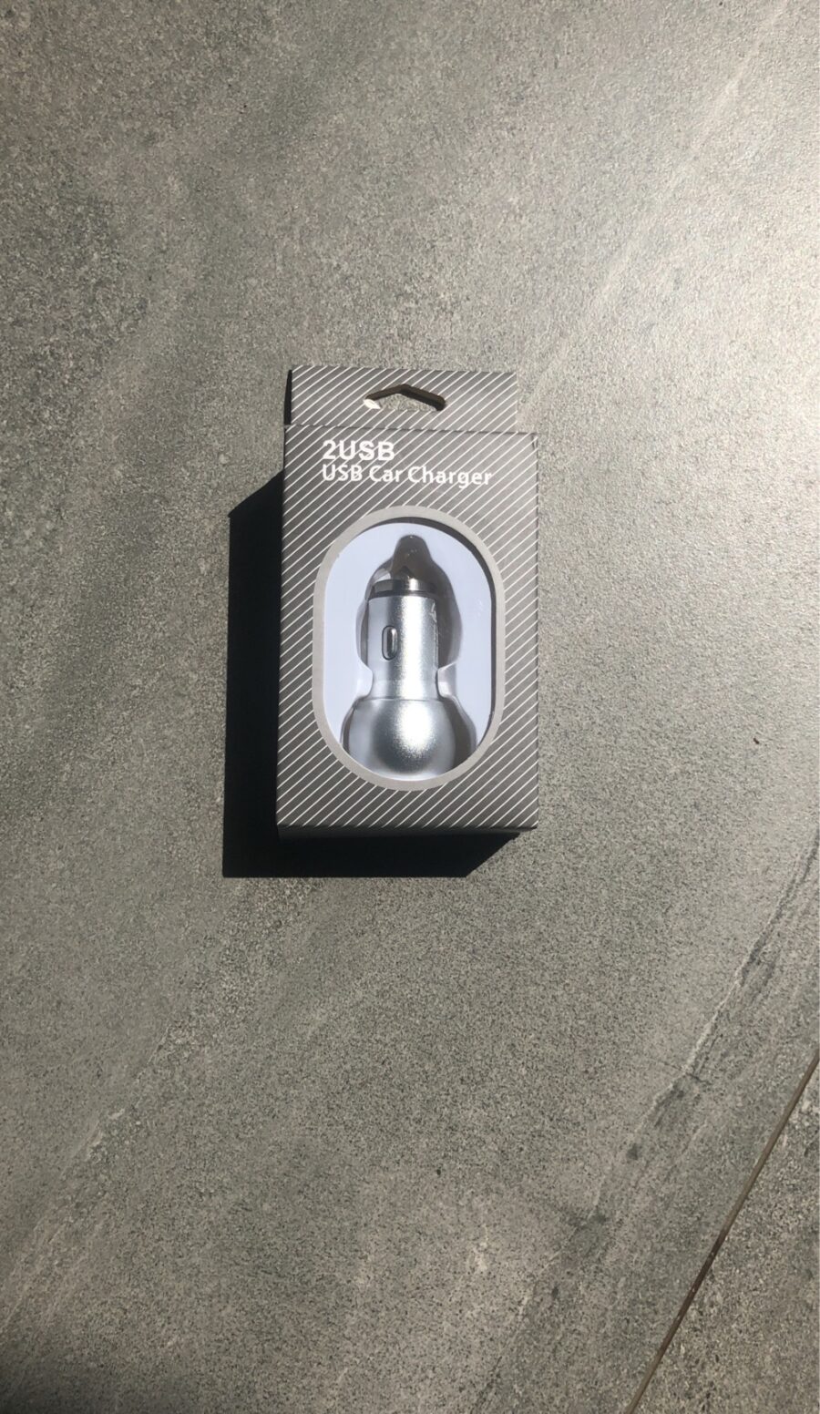 REMAX CAR CHARGER Smart Design qualcom quick charge(2 USB ports), срібло
