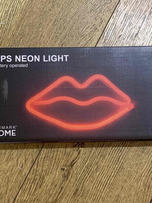 Нічник неоновий "LIPS/Губи" Primark (батарейки)