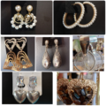 Сережки Fashion Jewelery металеві мікс
