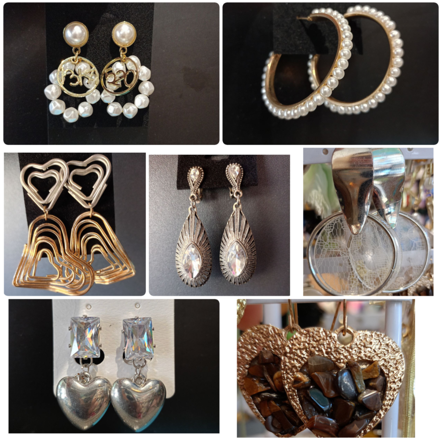 Сережки Fashion Jewelery металеві мікс