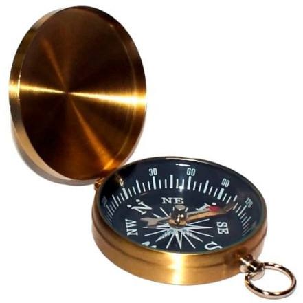 48b825cd-d97d-4123-baf0-3f0045a4e717.jpg Компас магнітний туристичний з кришкою G453 золотий