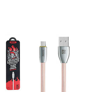 56ff4cd5-b47b-42b1-a311-173139445e15.jpg REMAX Кабель USB/Micro USB KINGHT, золотий/срібний/рожевий