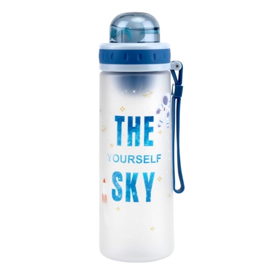 Пляшка для води "Dream Sky" спортивна 460 мл мікс кольорів