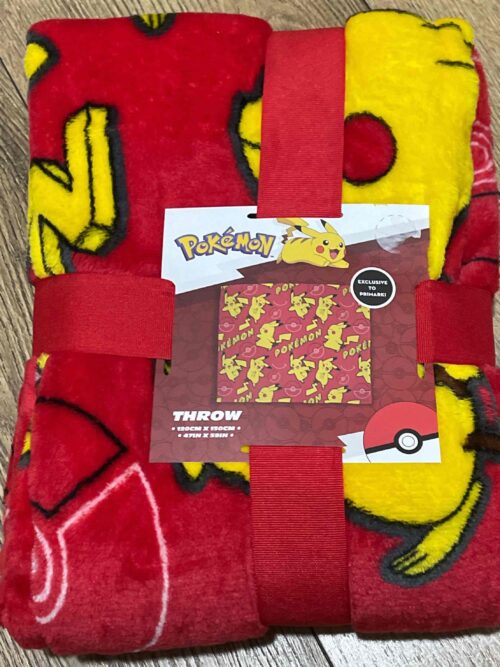 Плед "Pokemon/Pikachu/Пікачу" Primark 120*150