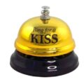 Дзвінок настільний "Бажання/ KISS" з надписом мікс кольорів