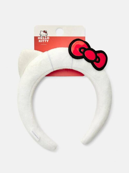 662df416-0071-4303-9c39-55a78cf9fb55.jpg Обруч для волосся "Hello Kitty" Primark білий