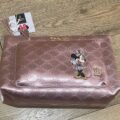Косметичка-клатч "Disney/ Minnie" Primark з зовнішньою кишенею рожева блискуча