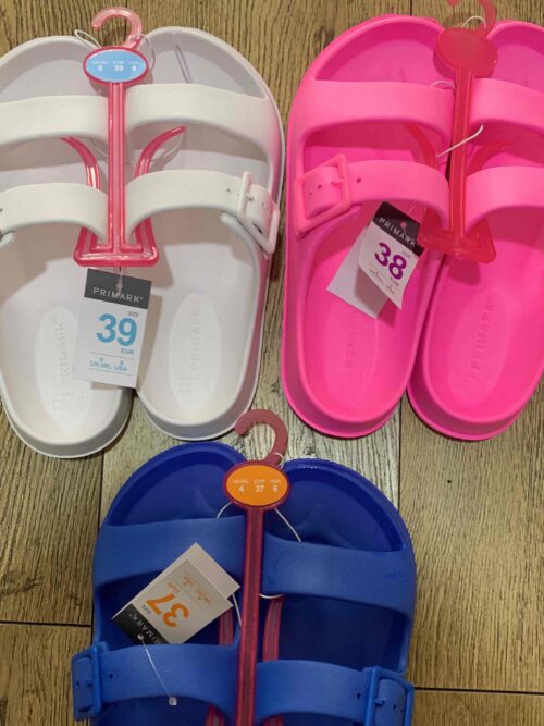 78cfb69f-cb56-4ca2-80f9-16ef25169b3a-2.jpg Шльопанці жіночі резинові Primark з ремінцями білі/сині/фуксія/салатові/малина