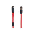 REMAX Кабель подвійний магнітний iPhone/Micro USB (TWINS Series) червоний/чорний