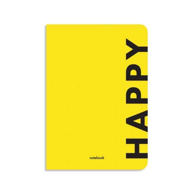 Блокнот "Happy" Orner, жовтий