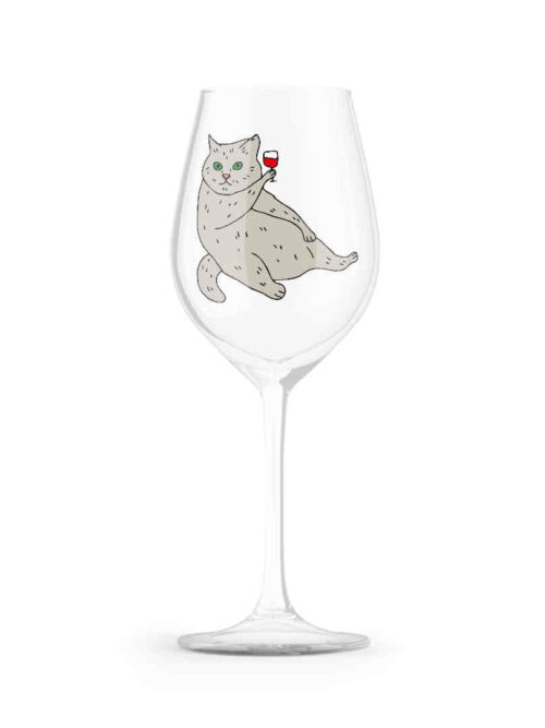 910b4df6-b631-46ac-b79b-7176b3da6328.jpg Келих для вина "Котик з вином" Orner