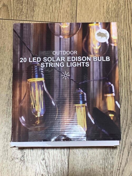 Гірлянда зовнішня з лампочками Primark Solar Edition 5 м/ 20 LED (сонячна батарея)