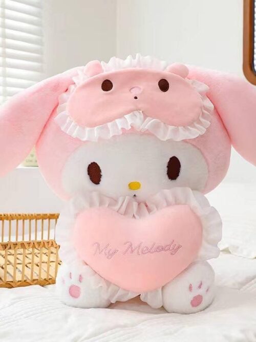 b27de766-7b8a-4312-bfa9-b3aa886d7a2b.jpg Мʼяка Іграшка-обнімашка "Melody/ Мелоді Hello Kitty &friends” плюшева 35 см