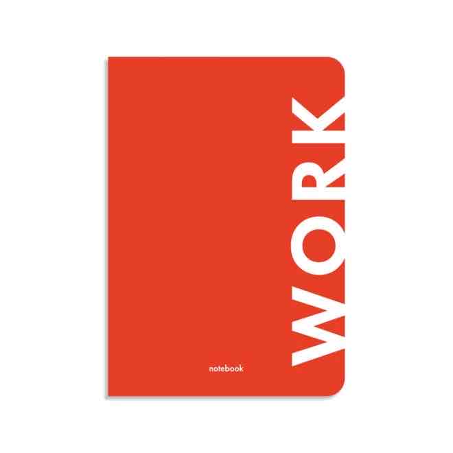 Блокнот "Work" Orner, червоний