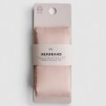 Пов'язка косметична атласна Headband Primark золотиста