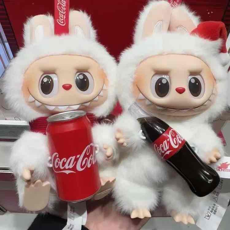 Іграшка-Брелок LABUBU/ Лабубу "COCA COLA"