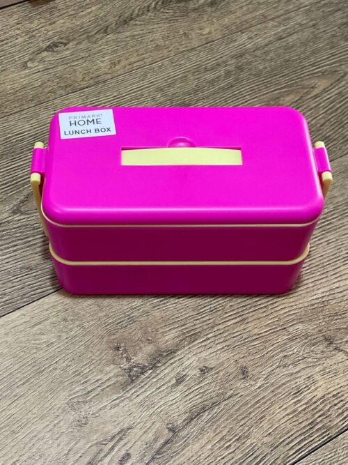 d9903160-5170-459d-baf7-9d01523d94fe-1.jpg Ланч-бокс 2-ярусний Primark на гумці рожевий/фіолетовий