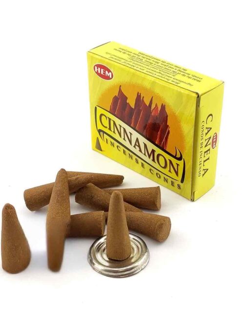 Пахощі Арома-конуси Cinnamon HEM 10 шт/уп. Кориця