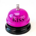 Дзвінок настільний "Бажання/ KISS" з надписом мікс кольорів