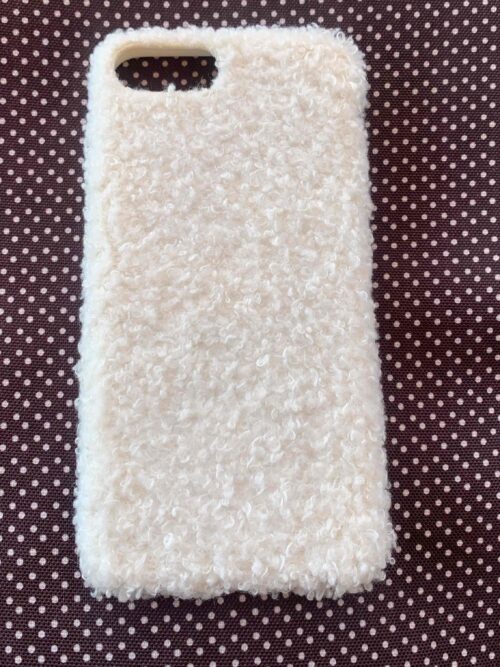 КЕЙС iPhone 6 Plus/7 Plus/8 Plus "Плюшевий Баранчик" білий