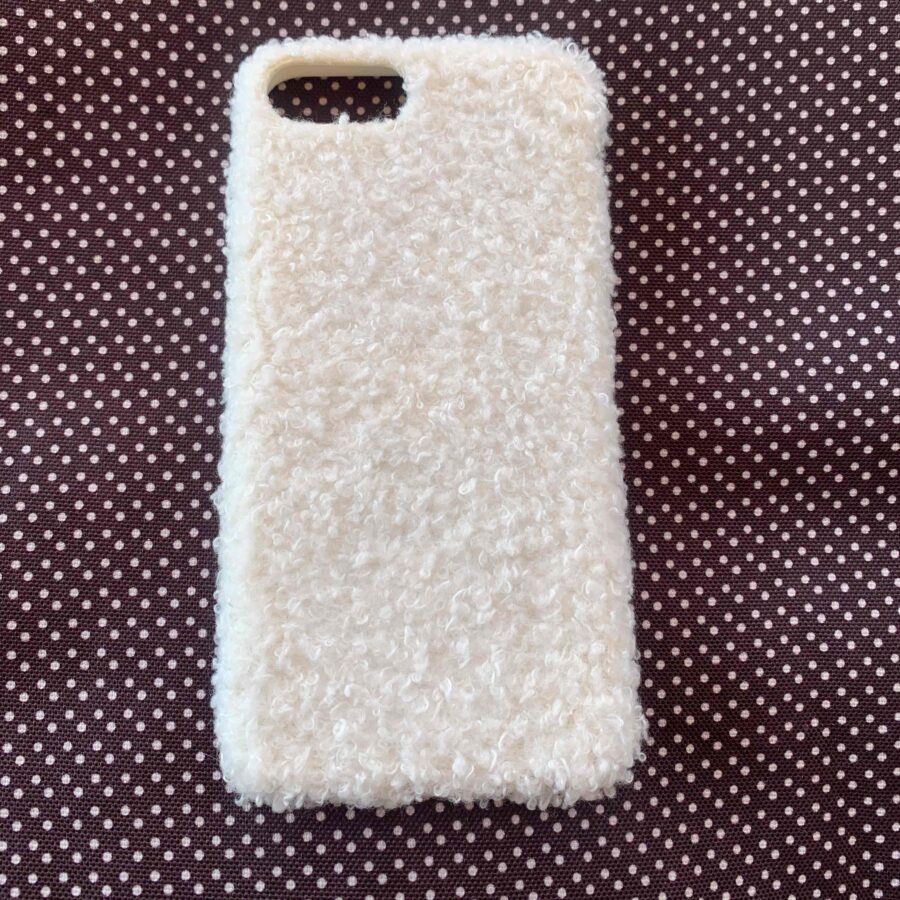 КЕЙС iPhone 6 Plus/7 Plus/8 Plus "Плюшевий Баранчик" білий