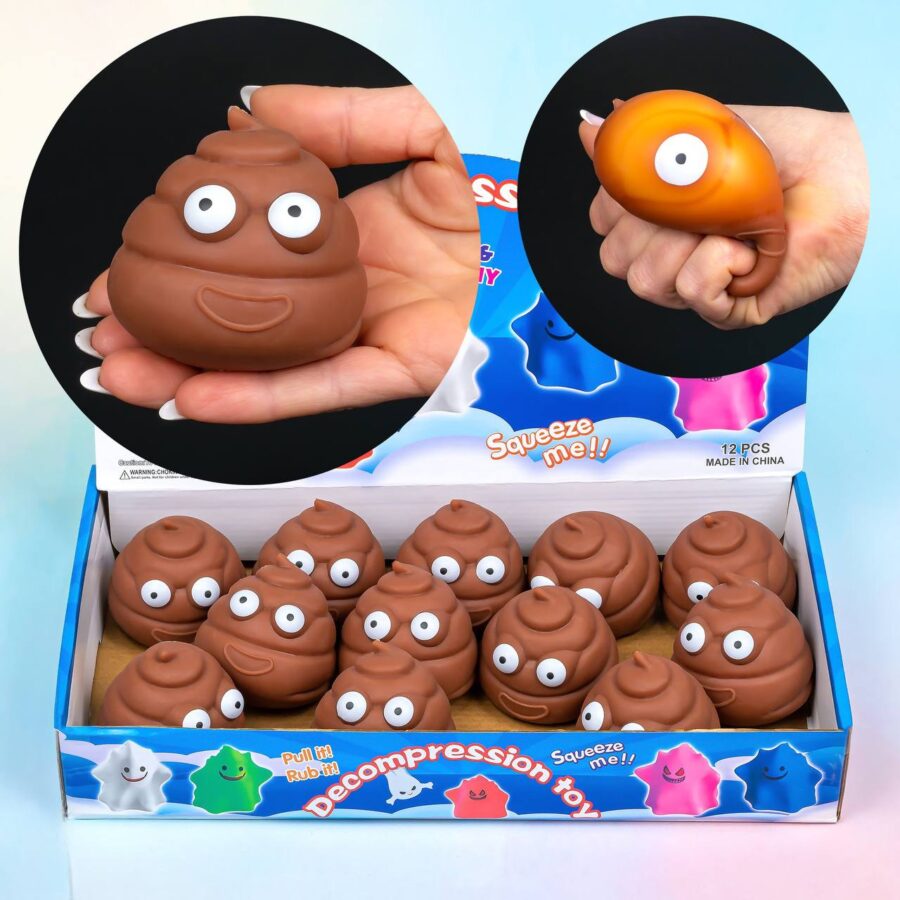 Іграшка антистрес "Какашка" 7 см (піна)