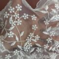 Хустина в стилі Бохо/ Богема з мереживом біла
