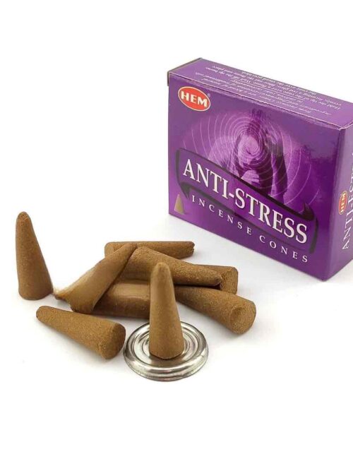 Пахощі Арома-конуси HEM Anti Stress/ Анти стрес 10шт/уп