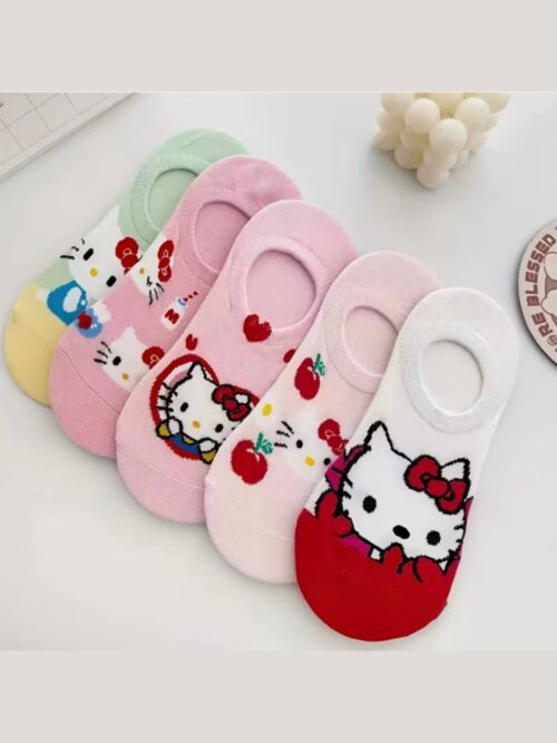 Шкарпетки-підслідники дитячі "Hello Kitty"