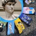 Шкарпетки унісекс "Ван Гог/ Van Gogh" високі розмір UNI