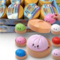 Іграшка-антистрес сквіш "Хінкалі-пельмень" 8,5 см Squishy Dumpling мікс кольорів