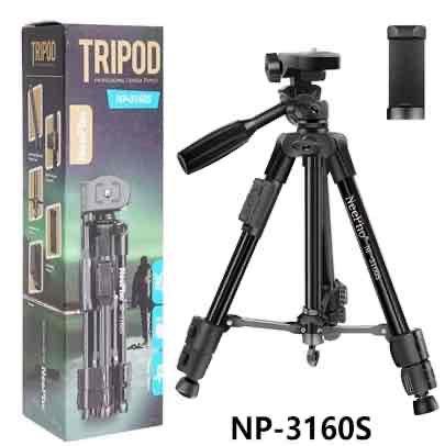 0193af38-1699-4e26-b4e8-e5387e8b3512.jpg Штатив тринога универсальний для телефона та камери Tripod NS3160S