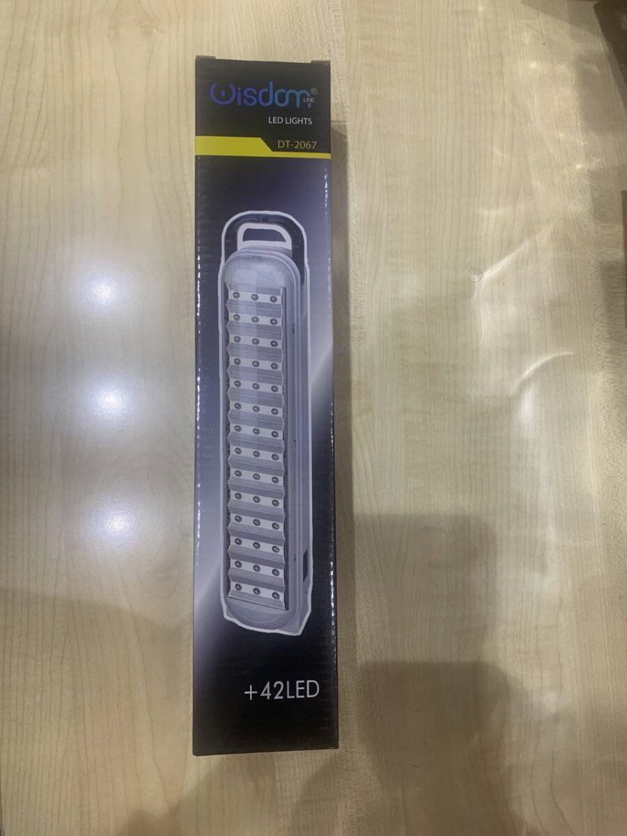 Лампа акумуляторна портативна світлодіодна ISDOM 42 LED