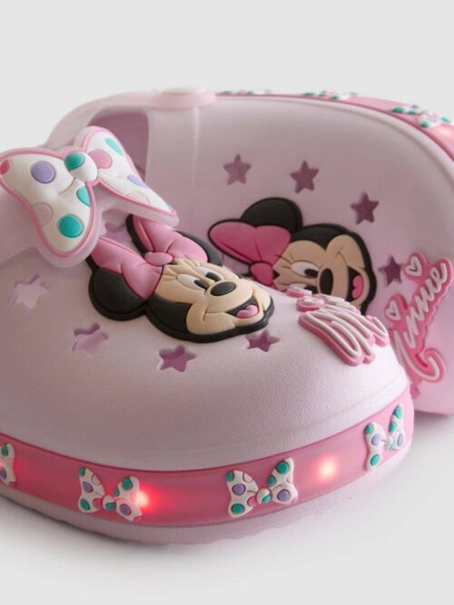 10aa6fee-5d2f-4372-9857-78d54284e22c-3.jpg Шльопанці дитячі типу crocs "Minnie / Disney" Primark з підсвіткою рожеві