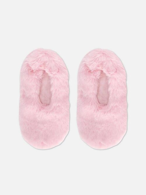 12f216ae-048a-435a-b628-543dfe02b77d.jpg Тапочки-балетки жіночі Primark (устілка меморі) пухнасті анти-ковзання рожеві