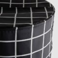 Органайзер для білизни Pop up storage bin Primark тканинний (37*54 см) чорний в клітинку