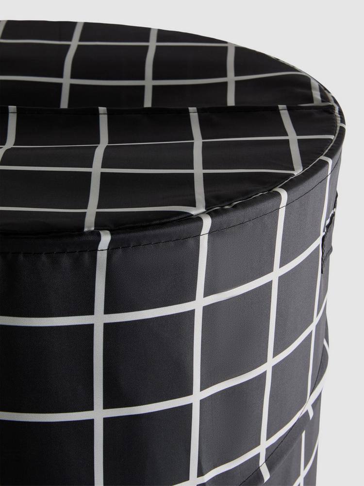 Органайзер для білизни Pop up storage bin Primark тканинний (37*54 см) чорний в клітинку