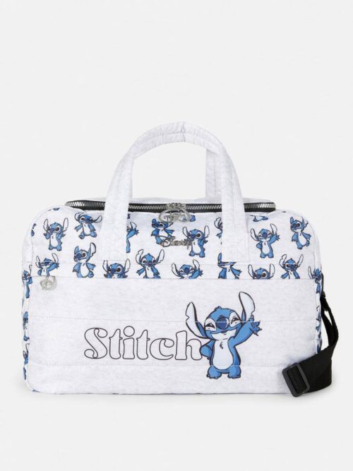 1bc5f4b1-a683-4d73-aa2d-7e270c39c9f4.jpg Сумка дорожня "Stitch" Primark сіра