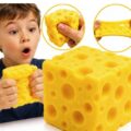 Іграшка-антистрес сквіш "Сир" 6 см