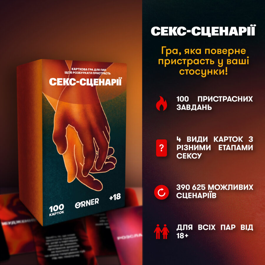 Гра для закоханих «Секс-сценарії» Orner