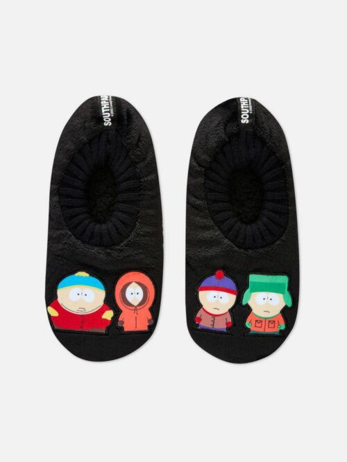 Тапочки-шкарпетки чоловічі "South Park" Primark чорні