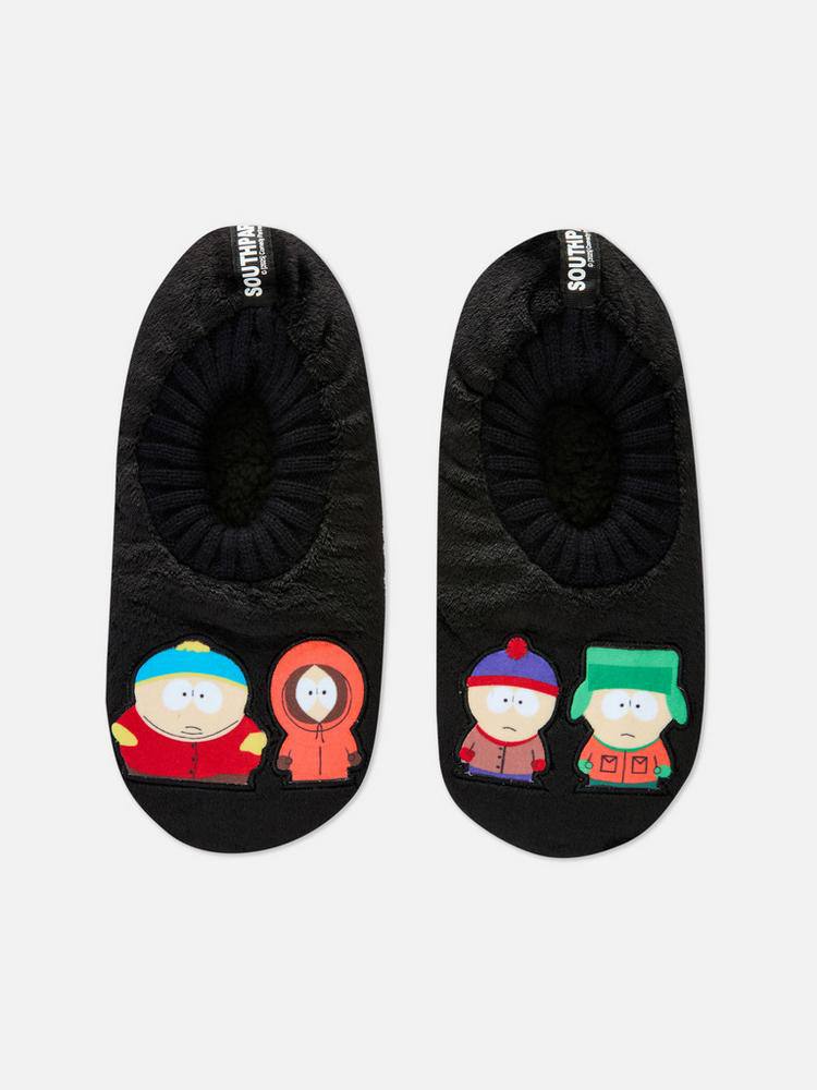 Тапочки-шкарпетки чоловічі "South Park" Primark чорні