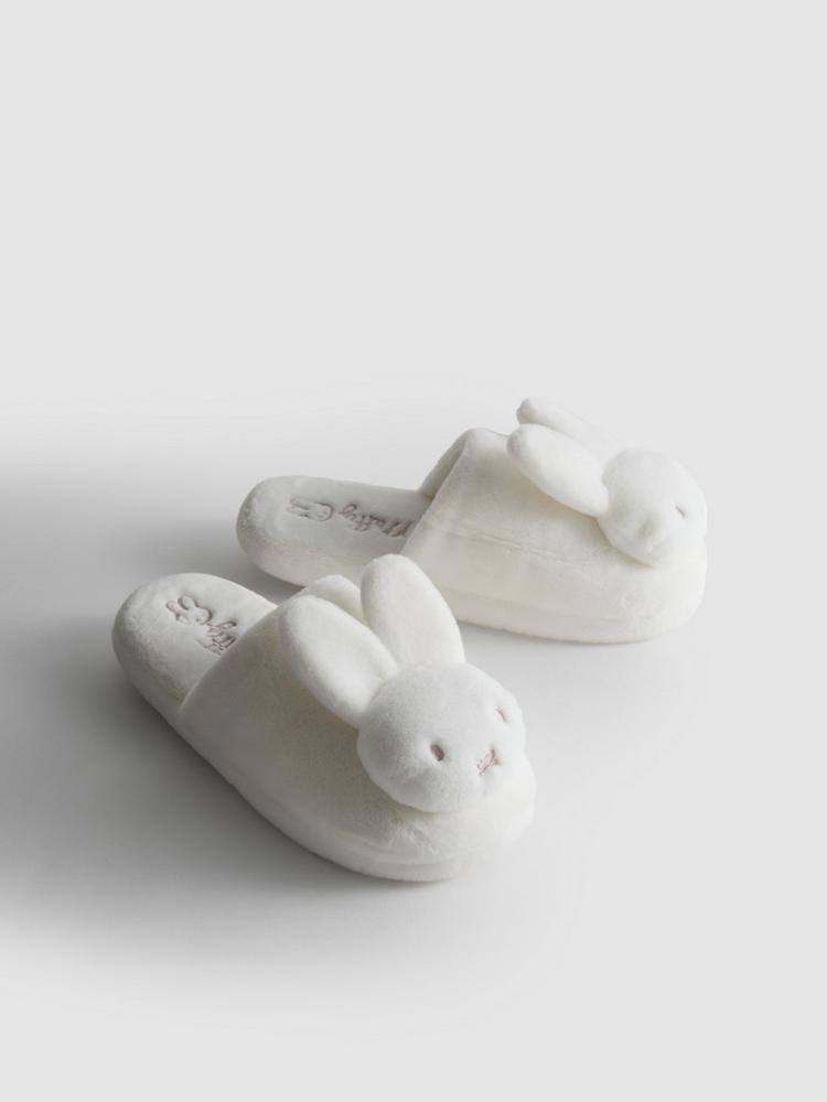 Тапочки-сабо 3D жіночі "Miffy" Primark плюшеві білі
